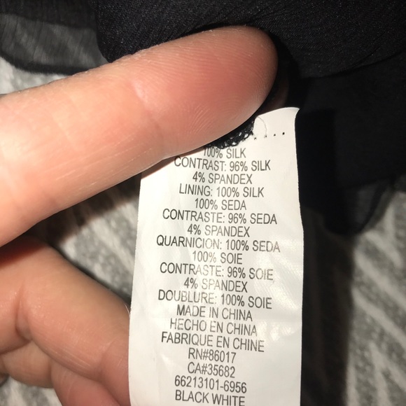 BEBE silk black camisole - Picture 9 of 9